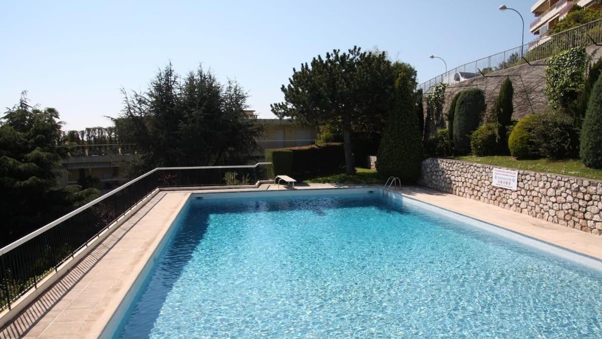 3 Pieces Vue Mer Et Piscine Quartier Parc Imperial Nice Eksteriør bilde